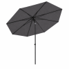 Baser Original Push Parasol 3 m, Antracit