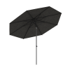 Baser Supreme Push Parasol 3 m, Antracit
