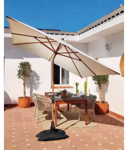 Baser Supreme Parasol m. Håndsving