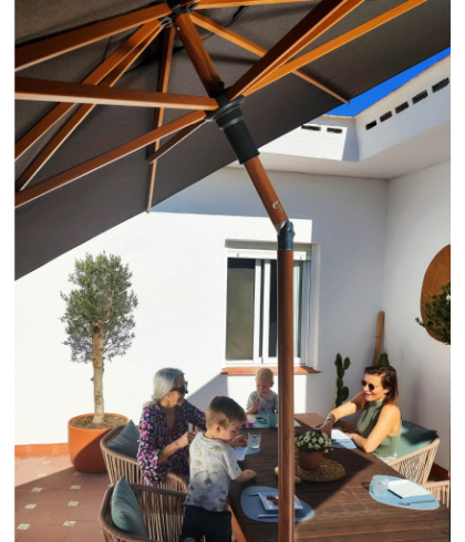 Baser Supreme Push Parasol