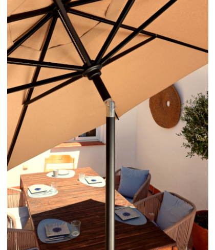 Baser Original Parasol m. Håndsving
