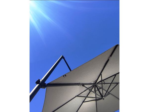 Baser Original Hængeparasol 3 m, Antracit
