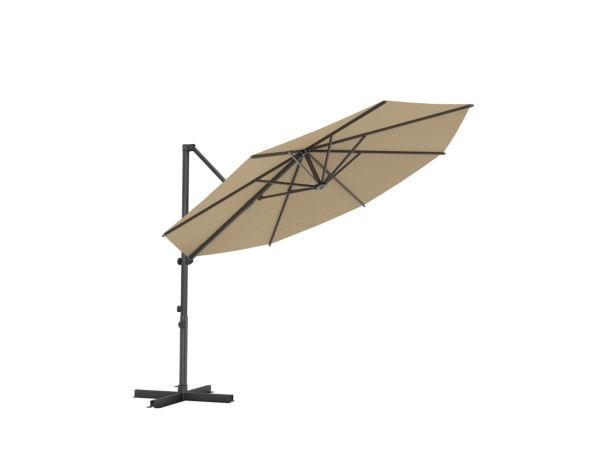 Baser Original Hængeparasol 3 m, Taupe